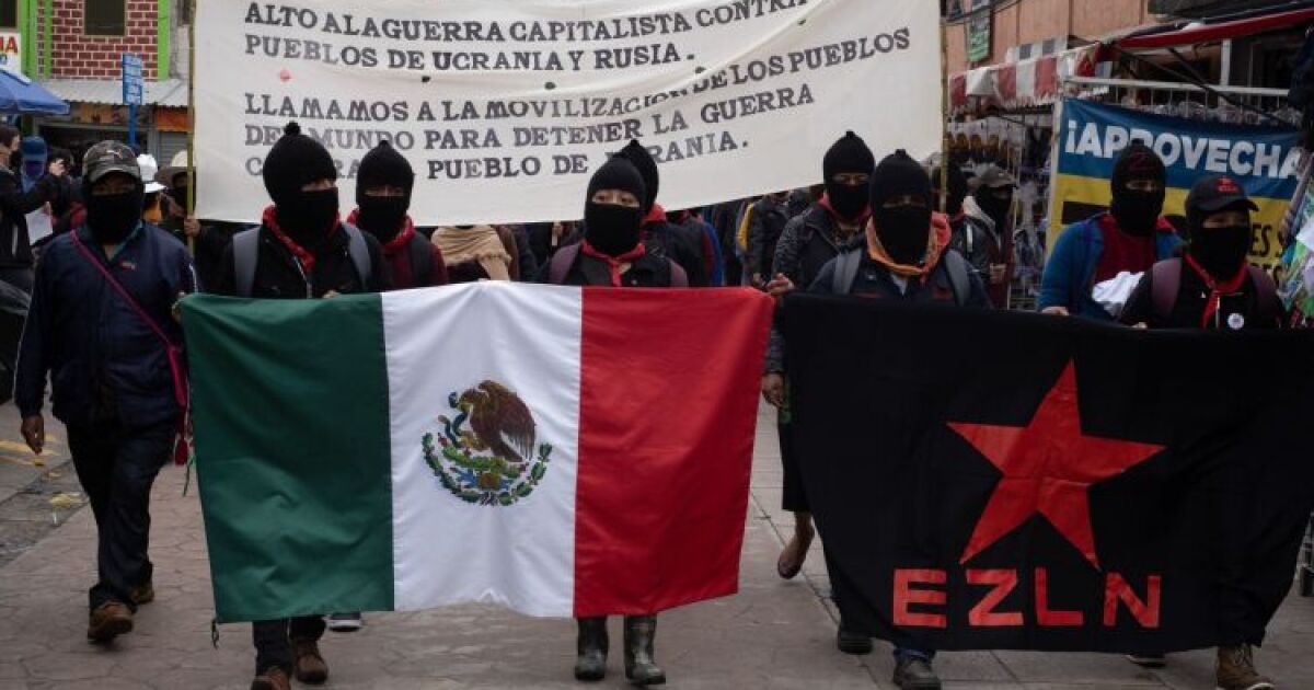 EZLN denounces threats against residents by crime; asks to stop siege