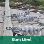 Edesur: Power line poles knocked down by tornado