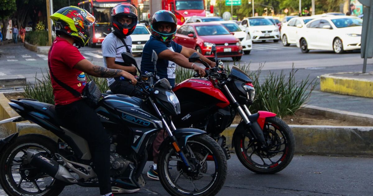 Edomex goes through practical tests for motorcyclists for driver's licenses