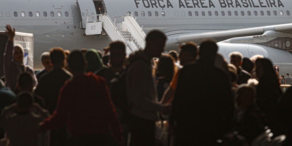 Fifth FAB flight with 220 repatriates from Lebanon arrives in SP