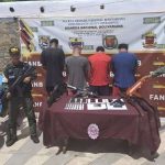 GNB arrested six subjects with 2,670 bullets and three AR-15s