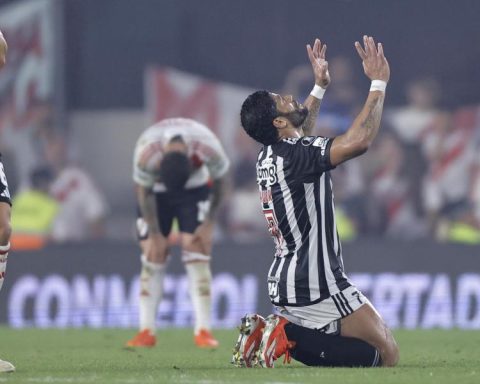 Gaby Milito and Mineiro, to the final of the Libertadores