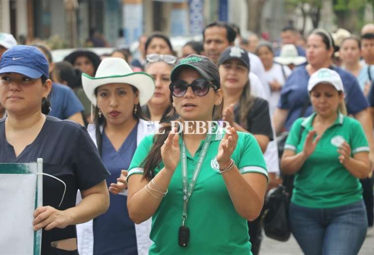 Health sector announces 24-hour strike for this Friday, in Santa Cruz