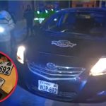 Huancayo: Criminals abandon car after trying to rob a woman