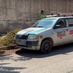 Huancayo: They steal a taxi in less than a minute and leave it abandoned