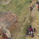 Huánuco: Mother and son die in a car rollover accident that fell on the house