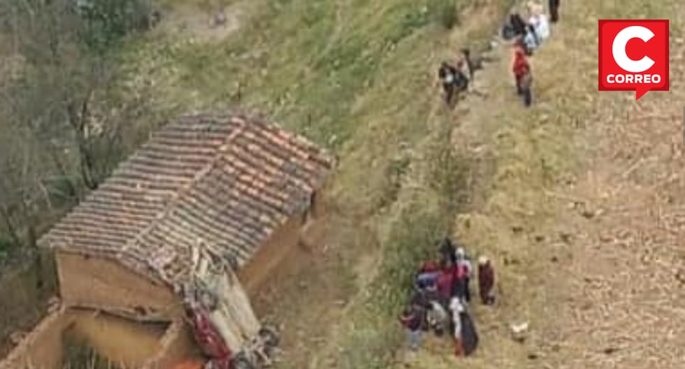 Huánuco: Mother and son die in a car rollover accident that fell on the house