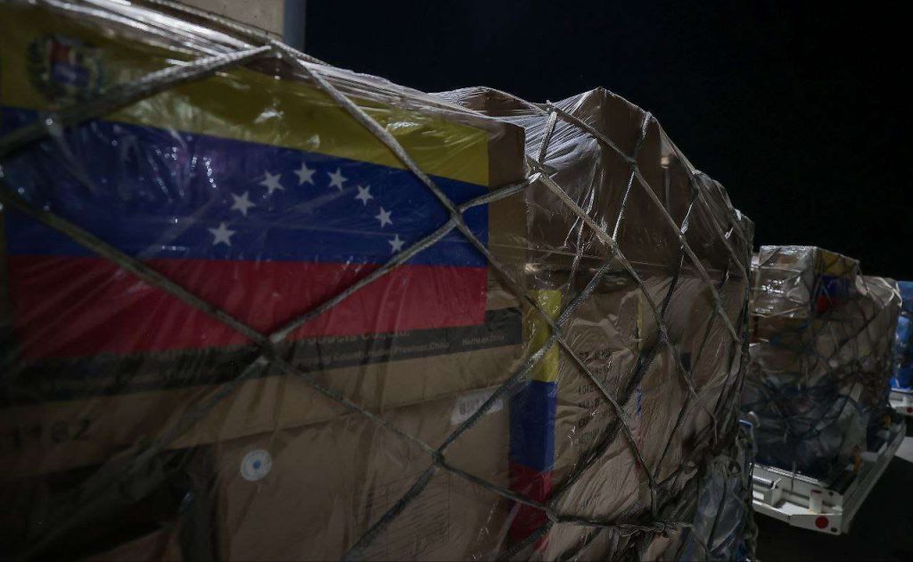 Humanitarian aid from Venezuela is heading to Syria and Lebanon