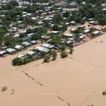 Inundaciones en el extremo oriental de Cuba provocadas por el huracán Oscar