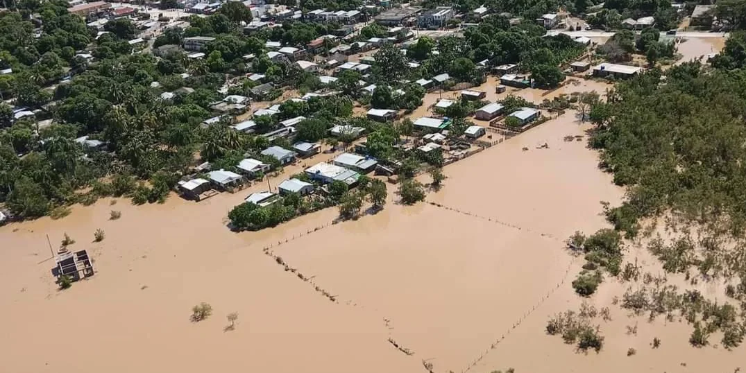 Inundaciones en el extremo oriental de Cuba provocadas por el huracán Oscar