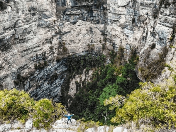 Incredible 'Hoyo del Aire', the mysteries behind this majestic geological formation in Colombia