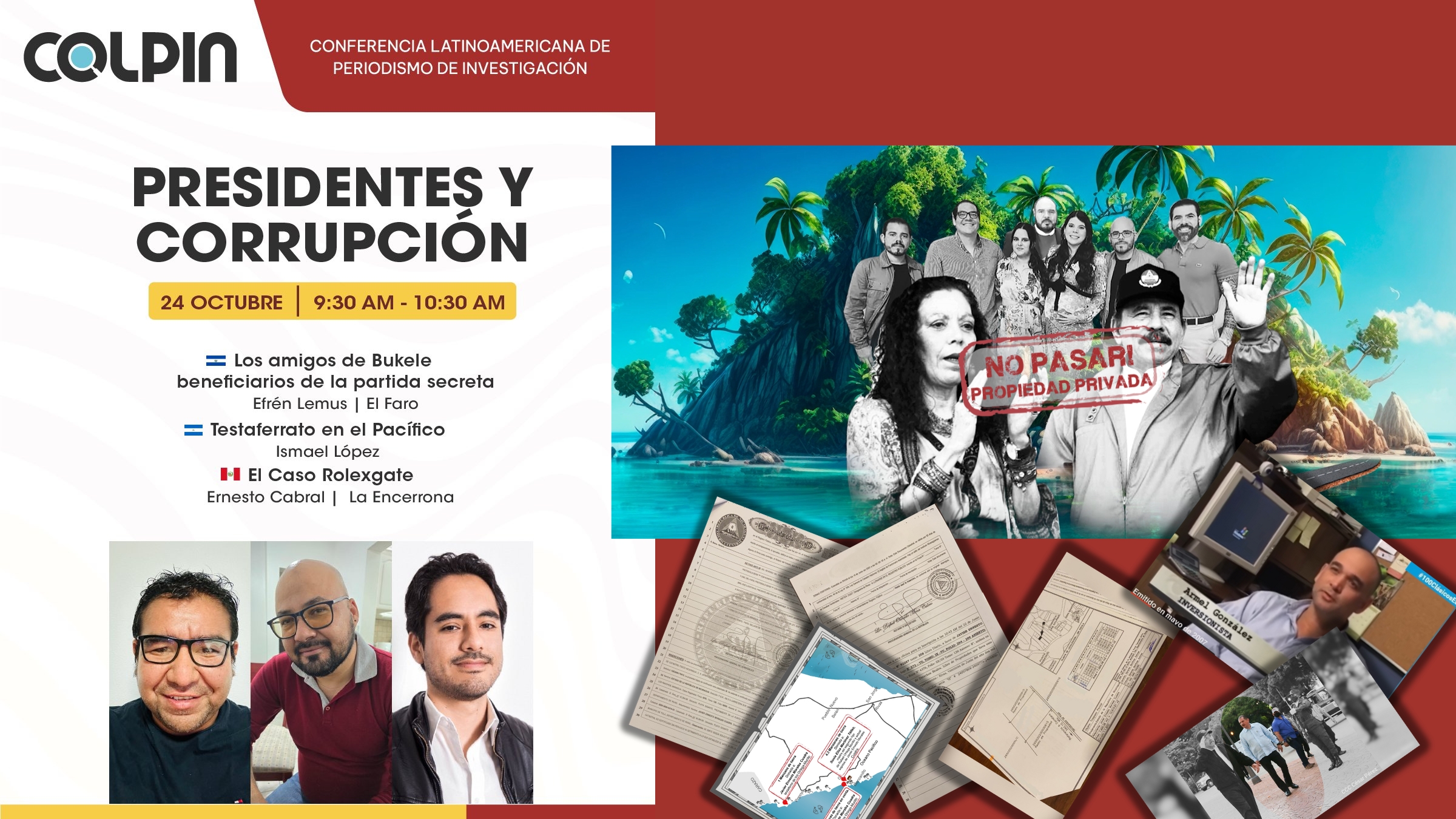 Journalistic investigation by Article 66, Darío Medios and Nicaragua Investiga will be at COLPIN 2024, among the best of investigative journalism in Latin America