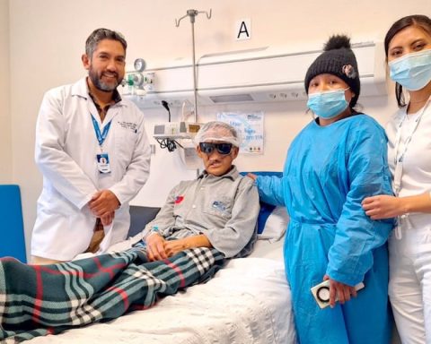 Junín: Man with a tumor on his face underwent a successful operation at the IREN Centro