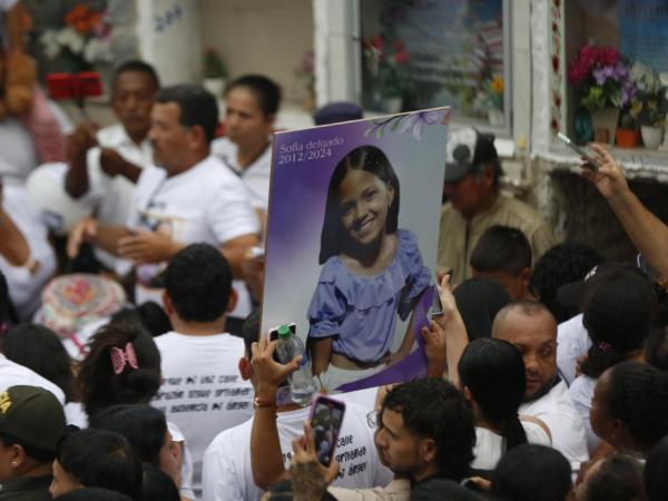 'Justice for Sofía': this was the massive farewell to the minor