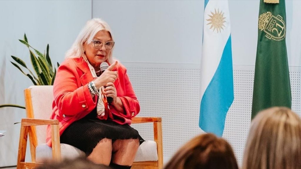 Lilita Carrió once again distanced herself from the government and struck down the economy minister