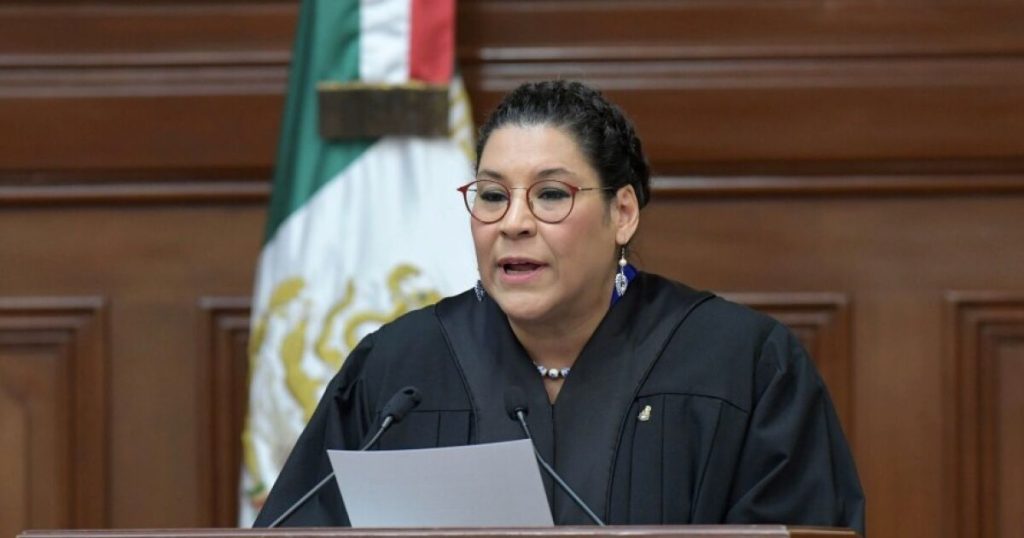 Minister Lenia Batres: "The great violator of the laws is the Judiciary"