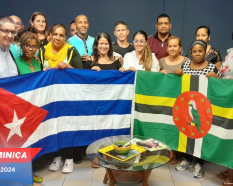 Delegación cubana en Dominica