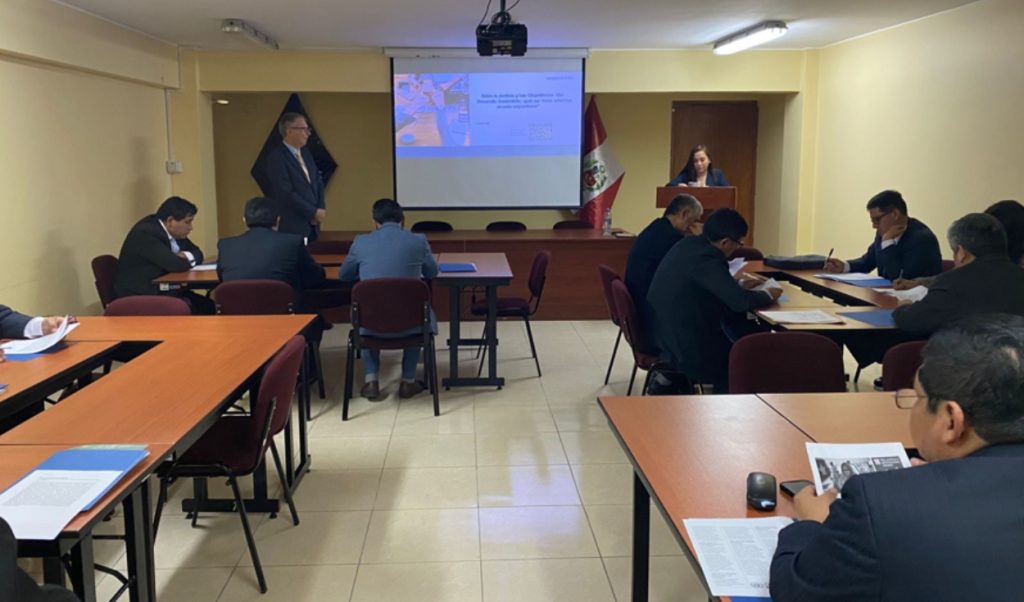 National Board of Justice evaluates performance of judges and prosecutors from Tacna and Moquegua