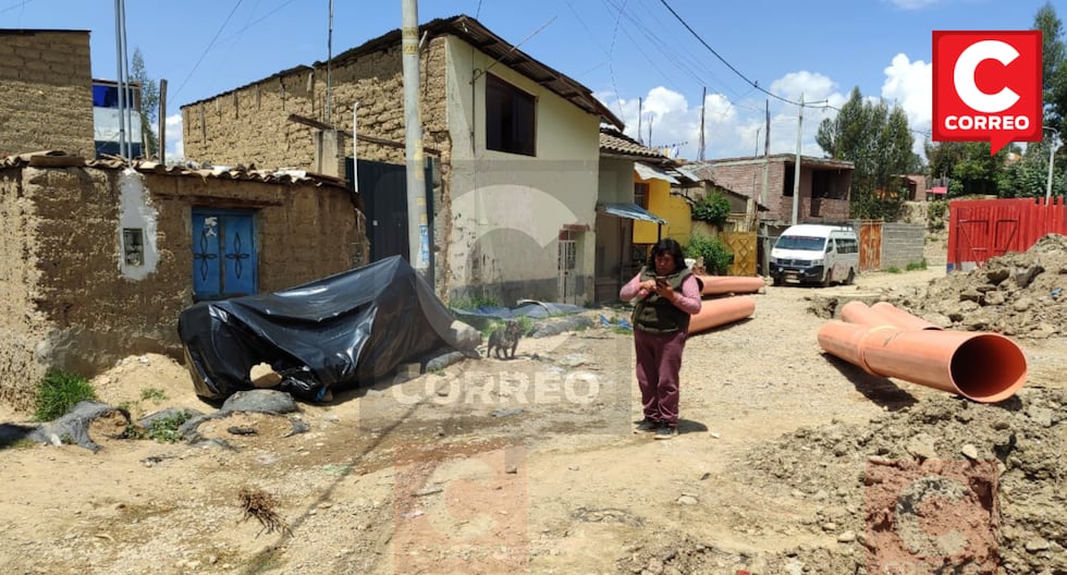 Neighbors fear being flooded due to Sedam Huancayo drainage work