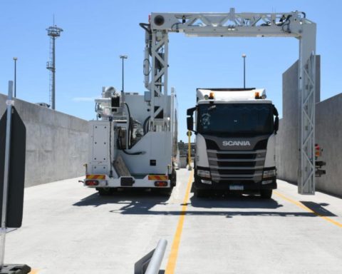 New scanners were installed in the port of Montevideo