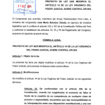 Perú Libre intends to submit judges' decisions: they propose that laws first go through the Constitutional Court