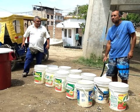 Piurans are left without drinking water