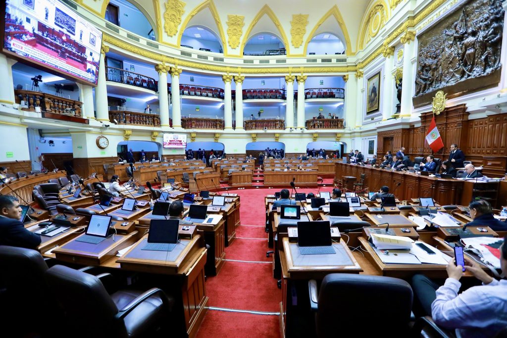 Pleno del Congreso.