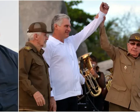 Sacerdote Alberto Reyes Pías / Varios jerarcas del régimen cubano