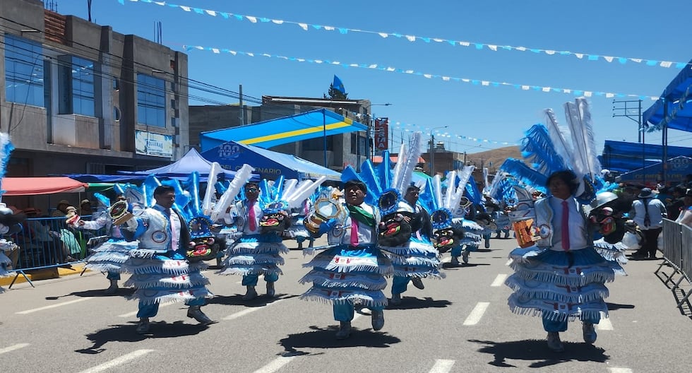 Puno: With dances and allegories they pay tribute to the province of San Román