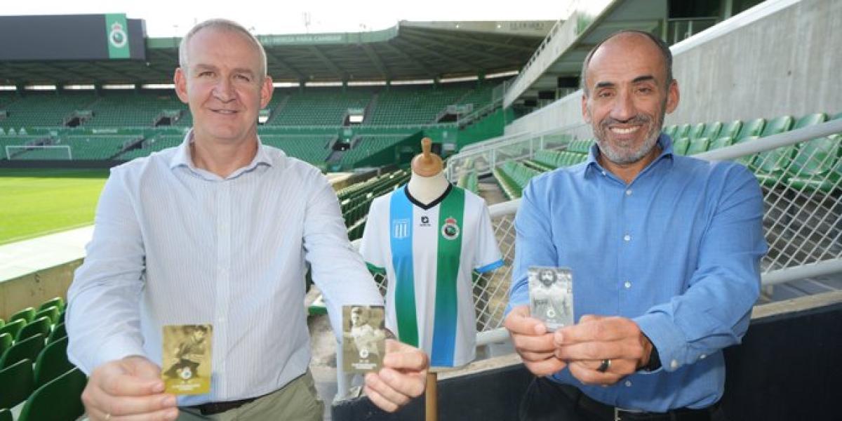 Racing de Santander and Avellaneda merge their shirts