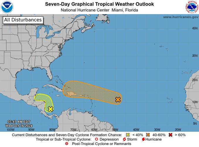 Aguaceros se incrementarían desde el viernes por disturbio tropical, según Indomet