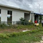 Satipo: Prefabricated classrooms at the Francisco Irazola school are dismantled