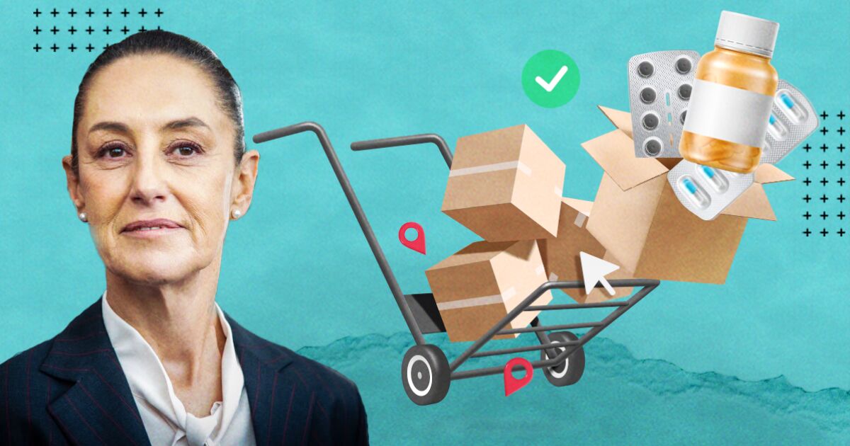 Sheinbaum's government wants to imitate the Amazon model in medicine delivery