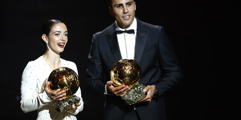 Spanish Rodri surpasses Vinicius Júnior and wins Ballon d'Or