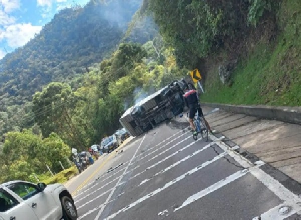 Accidente en La Mesa, Cundinamarca.