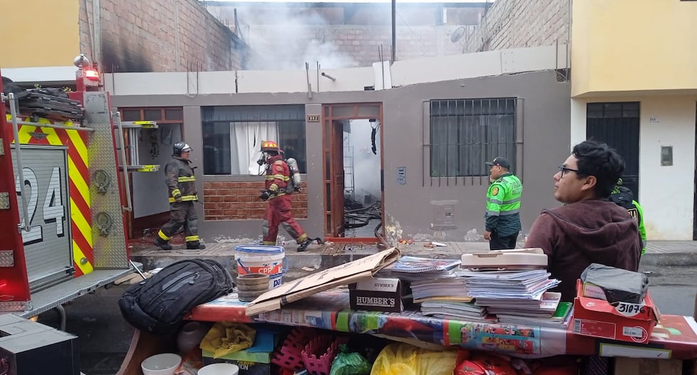 Tacna: Altar candle unleashes ravenous fire in the Vigil urbanization