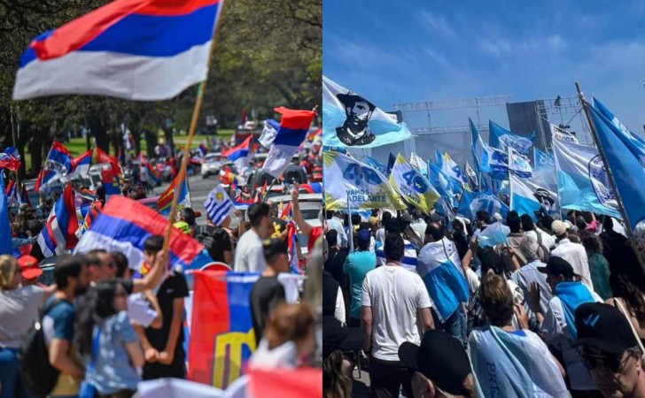 The FA closes its campaign in front of the Velodromo and the PN in Las Piedras