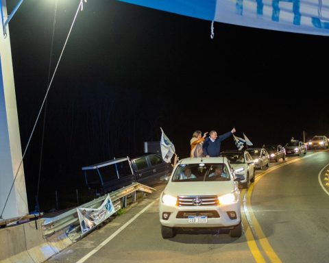 The National Party closed its campaign in Rocha with a caravan and an event: Delgado highlighted the achievements of the Government