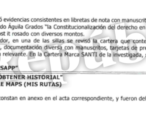 The Prosecutor's Office will ratify a request for 18 months of preventive detention against Elizabeth Peralta