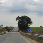 The double track from Tarariras to Riachuelo begins