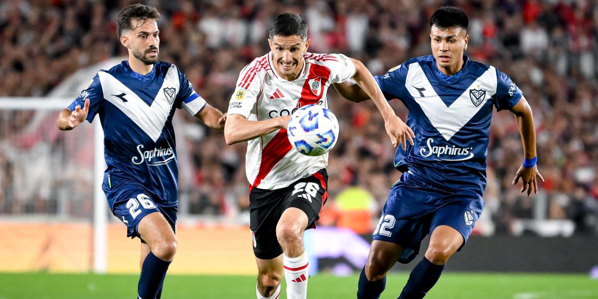 The draw against River is worth Vélez to continue leading