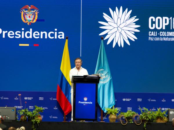 'The extinction of biodiversity and life has begun': Petro, at COP16