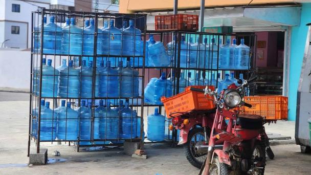 The millions generated in the country by the bottled water business