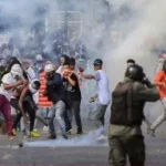 Represión de protestas en Venezuela, en agosto de este año