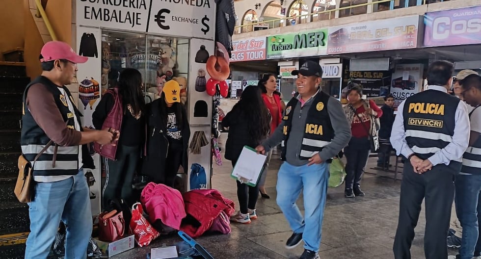 They capture three Bolivian citizens in the Arequipa terminal with 18 kilos of drugs (VIDEO)