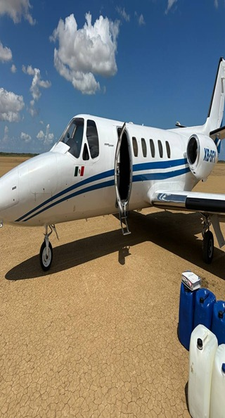 They locate an abandoned aircraft in the state of Falcón