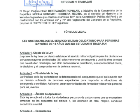 They propose establishing mandatory military service for those over 18 years of age who do not study or work: would the measure have any impact?