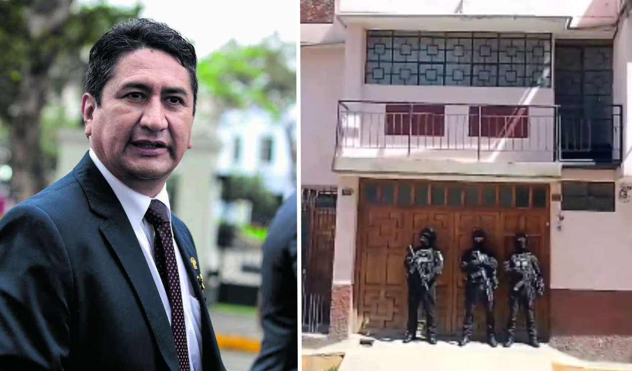 They raid the house of the mother of Vladimir Cerrón, fugitive leader of Peru Libre, in Huancayo