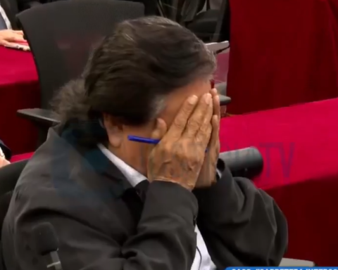 This is how Alejandro Toledo reacted when he was sentenced to more than 20 years in prison for the Interoceánica Sur case