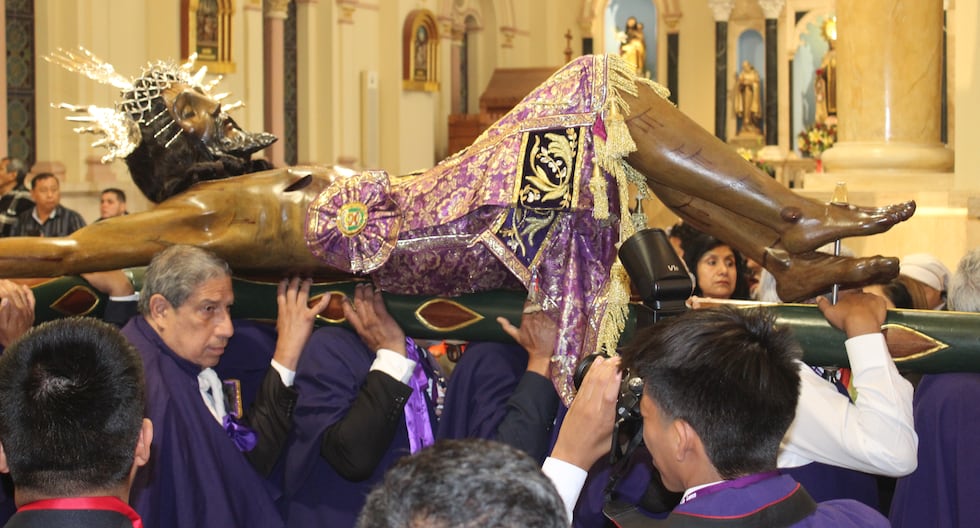 This is how the traditional descent of the Lord of Luren was experienced in the province of Ica